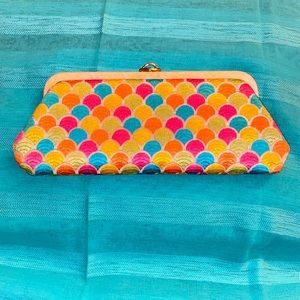 Colorful Vintage Clutch